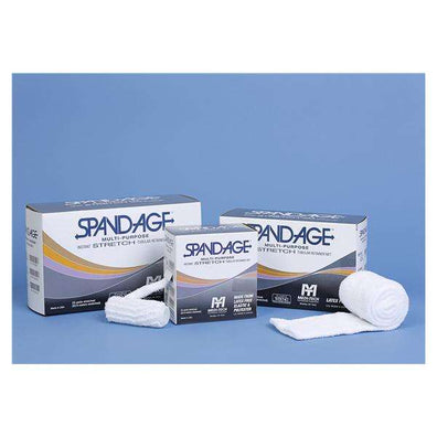 Bandage MT Spandage 1"x25yd Dressing Elastic Net Size 1 White LF Sterile Ea - Surgical Supplies NY